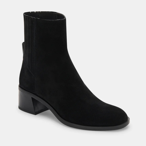 Dolce Vita Shoes - Dolce Vita Layton black suede ankle boots - NEW Sz 8